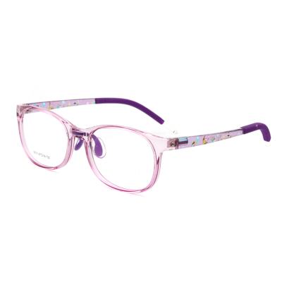 China Kids Wear Classic Rectangle Optical Prescription Glasses Frame With Beautiful Glass Clear Match Kids Cases for sale