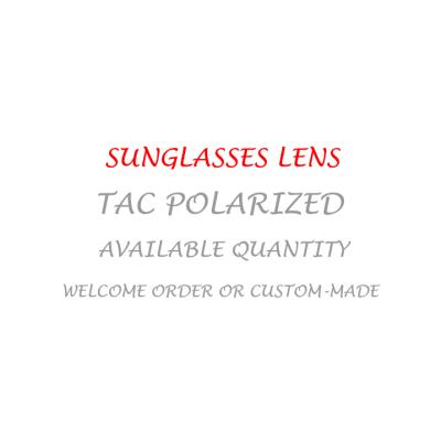 China TAC Polarized Sunglasses Lens AR Film Polarized Blue Gray G15 Brown Color for sale