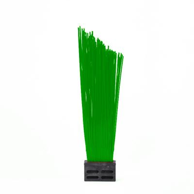 China Customized Green Street Sweeper Brushes Long Lasting Sweeper Truck Parts for sale