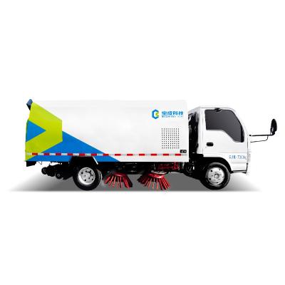 China ISUZU Platform Industrial Road Sweeper Truck Street Cleaning Road Sweeper Vehicle for sale