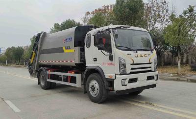 China Customizable Compressed Garbage Truck Satellite Positioning Compactor Truck for sale