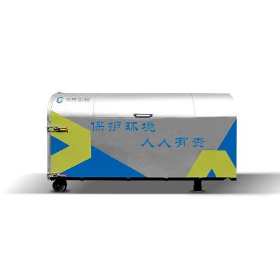 Chine Large Garbage Containers  Refuse Collector Lift Large Garbage Bin Sorting And Recycling à vendre