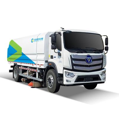 China Versatile en duurzame wegveger vrachtwagen gemeentelijke vrachtwagen gemonteerde wegveger Te koop