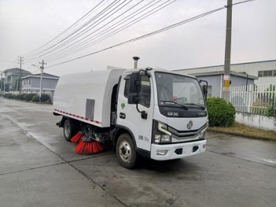 China Powerful Diesel Powered Ride-On Street Road Sweeper Truck With Plastic Pump Engine for sale