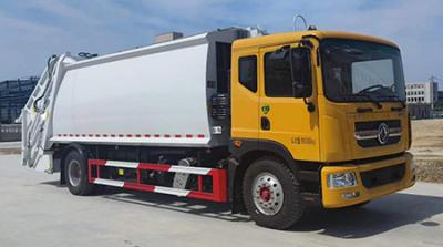 China Self-handling type trash collection compressive bin cleaning vehicle compactor garbage truck for sale