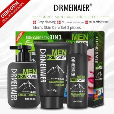 China OEM DRMEINAIER Oil Control Men Care Anti Acne Skin Care Cosmetic For DRMEINAIER Skin Care Men Oil Control Skin Care Set Men DRMEINAIER Mens Oil Control Skin Care Set for sale