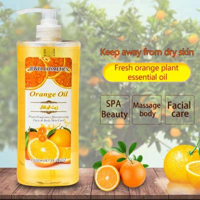 China Berries berries LAIOU YAN BEAUTY hot sale! 1000ml Whole Body And Fascia Foundation Fresh Orangel Massage Oil for sale