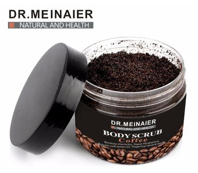 China Natural Organic Body Coffee Body Scrub Whitening Body Exfoliator Bath Salt Deep Clean Skin Care Private Label for sale