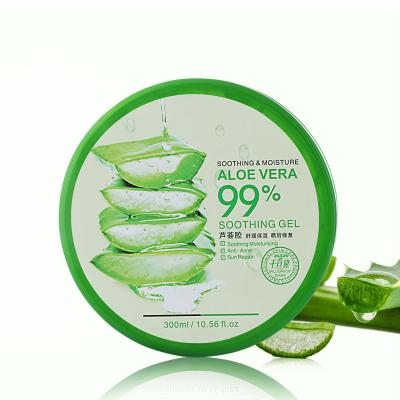 China Skin Revitalizer Peel Revitalizer 99% Sun Repair Products Pure Aloe Vera Gel Plant Whitening Soothing Face Mask and Body Hair Gel for sale