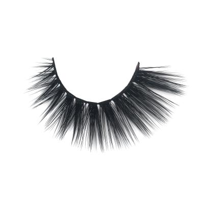 China Factory Direct Supply 6D Natural Soft Chinese Faux Mink Lashes Korean Synthetic Hair False Eyelash for sale