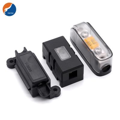 China Integrated ANS Bolt Auto Fuse Holder Automotive Fuse Holder Box Blade Mini Fuse Holder for sale