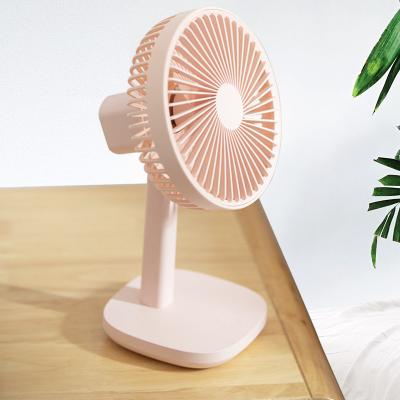 China Automatic Swing Portable Fan/Summer Products Wind Table Stand Super High Quality Super Cool Rechargeable/Portable Battery for sale