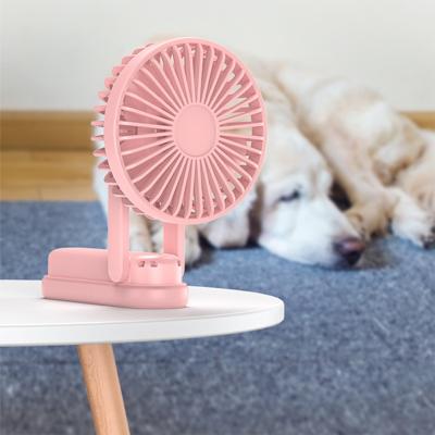 China Newest Design Portable Lithium Battery Powered Foldable USB Charging Rechargeable Handheld Mini Fan for sale