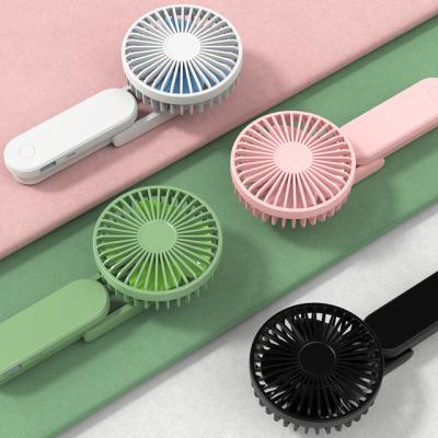 China Factory OEM Custom Portable Mini Rechargeable Handheld Folding USB Hand Battery Cooling Fan/Handheld Folding for sale