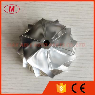 China TD07S 25G 60.50/78.00mm 6+6 blades racing Turbocharger milling/aluminum 2618/billet compressor wheel for sale