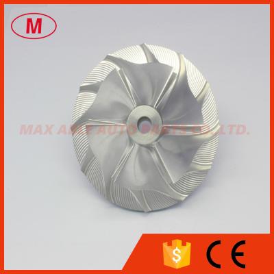 China TA51 441792-0007 64.23/90.96 mm 6+6 blades turbo billet/milling/aluminum 2024 compressor wheel for  452020-0001 for sale