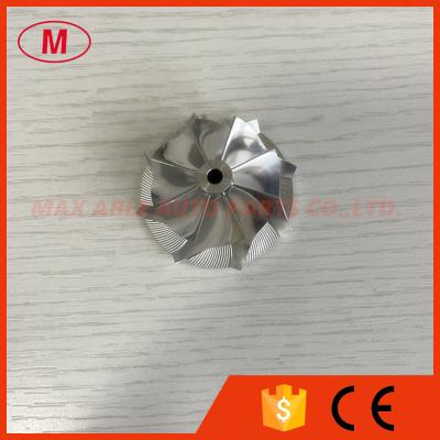 Chine TD03 10T reverse 35.57/46.00mm 8+0 blades high performance turbo milling/aluminum 2618/billet compressor wheel for 49131-07005/49131-07015 N54B30 Twin Turbo à vendre