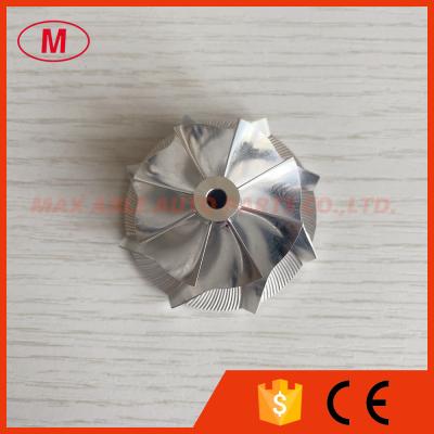 Китай TD03 10T reverse 35.57/46.00mm 8+0 blades high performance turbo milling/aluminum 2618/billet compressor wheel for 49131-07005/49131-07015 N54B30 Twin Turbo продается