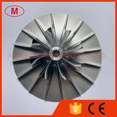 China Supercharger 8+8 blades 76.90/145.90mm turbo/milling/aluminum 2618/billet compressor wheel for Vortech-2 en venta