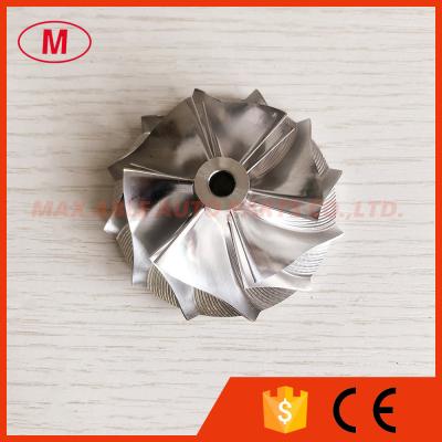 China T25 445436-0007 47.19/60.13mm 6+6 blades turbo milling/aluminum 2618/billet compressor wheel for sale