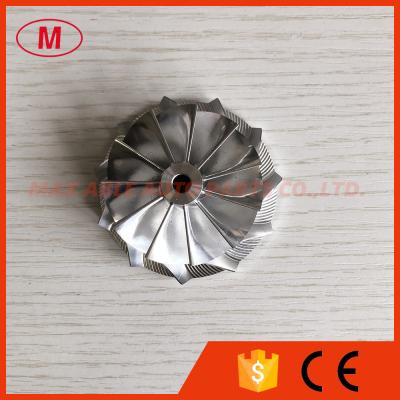 China RHF5 46.02/58.00mm 11+0 blades Turbocharger milling/aluminum 2618/Billet compressor wheel for sale