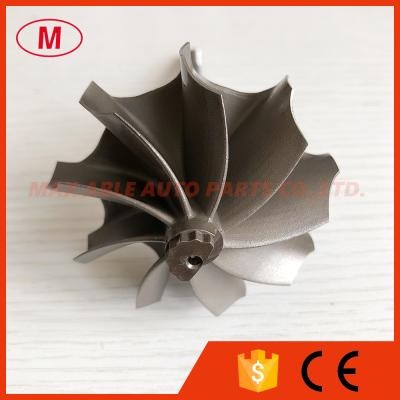 China TD06HR reverse journal bearing turbo turbine shaft 9 blades 58.8x67.2mm for sale