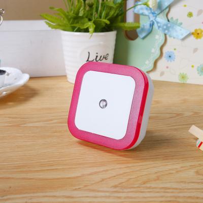 China Modern LED Night Light Sensor Lighting Mini Plug Night Light Lamp for Kids for sale