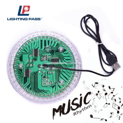 China Party Get Free Sample 48 RGB Led Wheel Party Light Usb Battery Powered Par Led Stage Lights For Disco DJ for sale