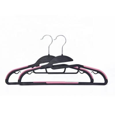 China Eco-Friendly Economical Useful And Beautiful Plastic Clothes Newly Cheap Plastic Hanger for sale