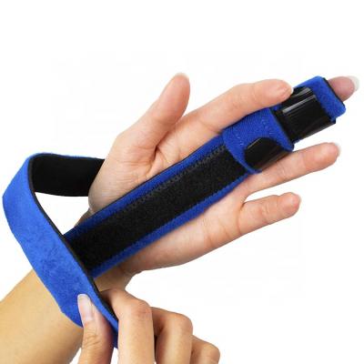 China Hand Wrist Brace Support Finger Splint Luminous Full Metal Metal Straightening Immobilizer Treatment Trigger Finger Splint Trainer for sale