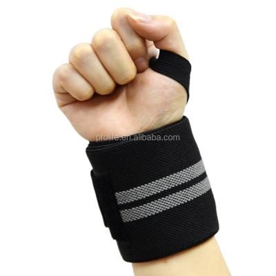 China Non-slip Wrist Wraps Weightlifting for Men and Women Fitness Elastic Wrist Wraps for Powerlifting Strength Training and Bodybuilding for sale