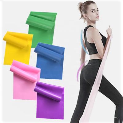 China YXL30012 Daily Life Workout Exercise Sports + Resistance Bands Elastic Belt Yoga Bands For Home Gym Fitness Body Built for sale