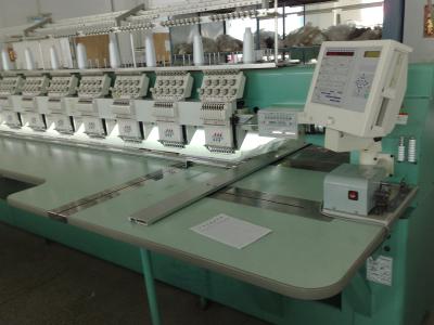 China Home Computer Controlled Embroidery Machine Automatic Color Changing / Trimming for sale