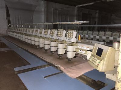 China Electronic Second Hand Barudan Embroidery Machine Programmable Support Multi Language for sale