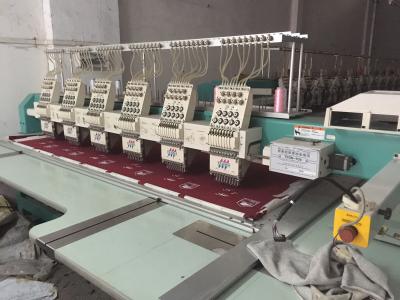 China Electronic Refurbished Flat Embroidery Machine Multi Language Operating Interface for sale