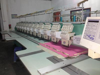 China Electronic Tajima Embroidery Machine Computer Digital Control Sufficient Gradation for sale