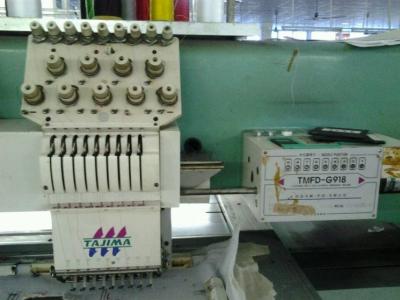 China Tajima Multifunction Industrial Embroidery Machine ,  High Speed Embroidery Machine 920X275 for sale