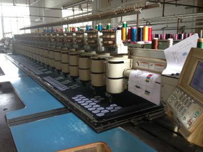 China Strong 3D Effect Home Business Embroidery Machine For Looping / Chain Stitch for sale