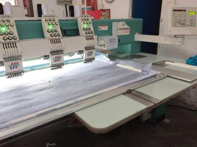 China Electronic Reconditioned Embroidery Machines , Industrial Monogramming Machine for sale