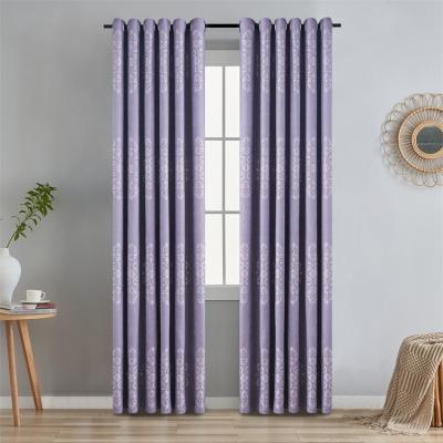 China Wholesale Blackout European Blackout Jacquard Swept Curtain Fabric For Bedroom Living Room for sale