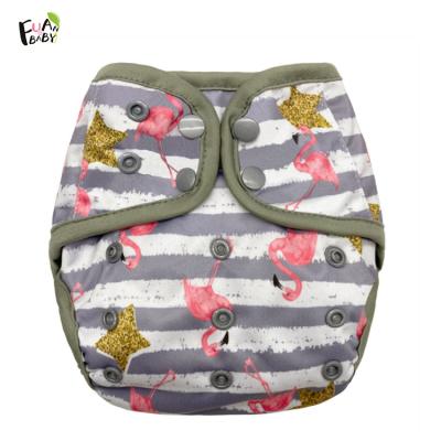 China Printed for 3-15 kilograms unisex newborn waterproof pul covers logo customized styles baby cloth diaper for sale