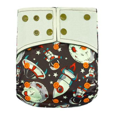 China Printed Cloth Baby Cloth Reusable Eco-Friendly Diapers Wholesale Washable Diapers for sale