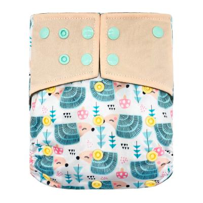 China 2020 Wholesale Products Baby Cloth Printed Washable Breathable Sleepy Diaper For Sale for sale