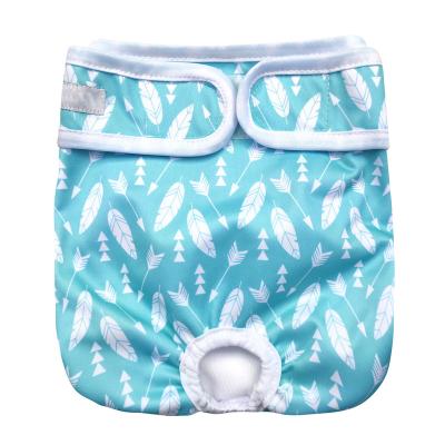 China D-003 Viable Free Sample Dog Cloth Waterproof Washable Reusable Male Female Diapers for sale