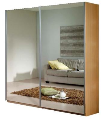 China Mirror  door wardrobe for sale