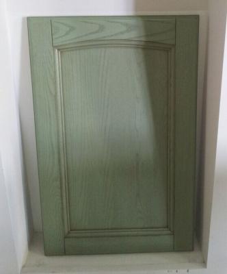 China Oak solid wood door panel，top Arc kitchen cabinet door,country style cabinet door for sale