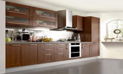 China Maple solid wood kitchen cabinet,Simple kitchen cabinet，kitchen cabinet wanted from China for sale