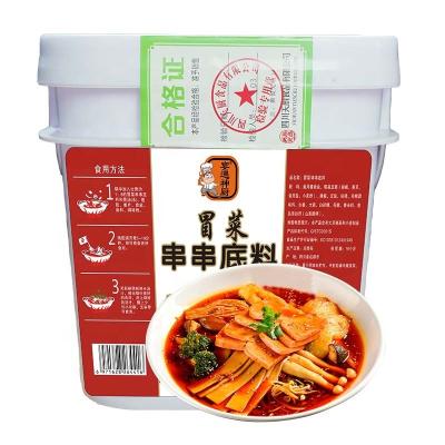 China Pickled Tianchu 3.5kg Commercial Condiment Customization Spicy Sichuan Maocai Soup Base Malatang Seasoning Chinese Food Sauce for sale