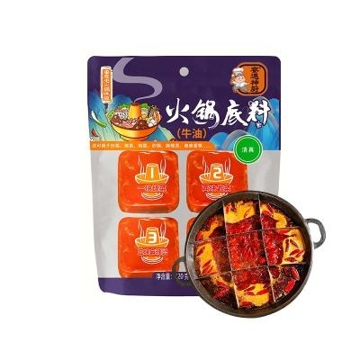 China Cooking Tianchu 80g*4 Instant Mala Halal Delicious Soup Base Condiment Chinese Spicy Hotpot Soup Base Hotpot Seasoning for sale