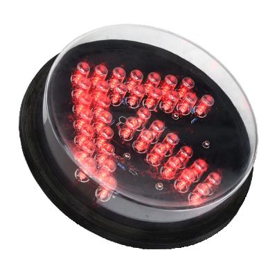 China Plastic PC FAMA 200mm Anti-UV Red Arrow Traffic Light Module for sale